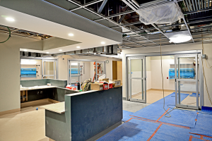 Crouse’s new emergency department will feature 29 private rooms along with one semi-private room. 