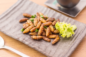 Eat it fried, baked or with some seasoning: Insects are good source of vitamins.