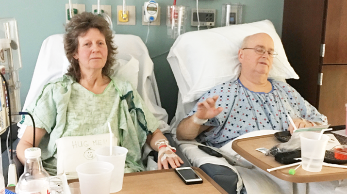 The Paquettes: When Jeff Paquette of Mexico, Oswego County, found out he would need to have a kidney transplant, his wife Marlene didn’t hesitate. She decided to donate one of hers.