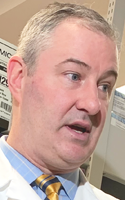 Physician Stephen Thomas, a professor of medicine and microbiology and immunology at Upstate, is involved in the vaccine project.
