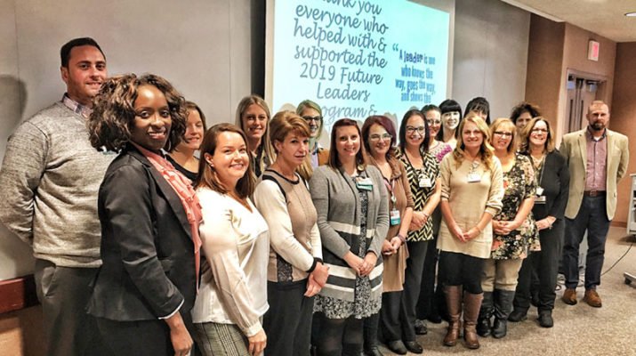 Health professionals at Crouse Hospital recently graduated from the hospital’s Future Leaders program, now in its second year. The program helps prepare professionals to take leadership roles within the organization.