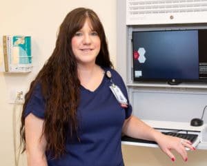 Christine Sherman, the director of Auburn Community Hospital Opens Cancer Center. “For the patients in this area, there is nothing except a small practice with one doctor who’s local,” she says. “Otherwise, it’s 45 minutes to Upstate or [two hours to] Roswell.”