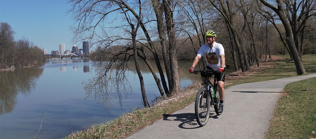 Biking for the Best  of Reasons