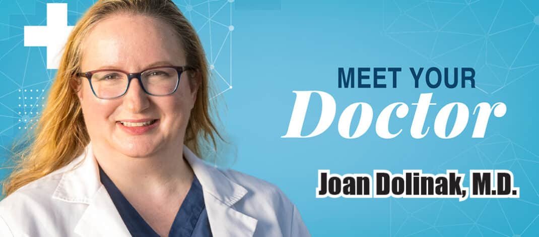 Joan Dolinak, M.D.
